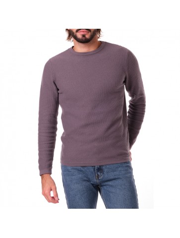 Pull col rond GOHAN anthracite