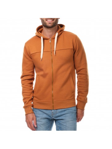 Gilet zippé à capuche...