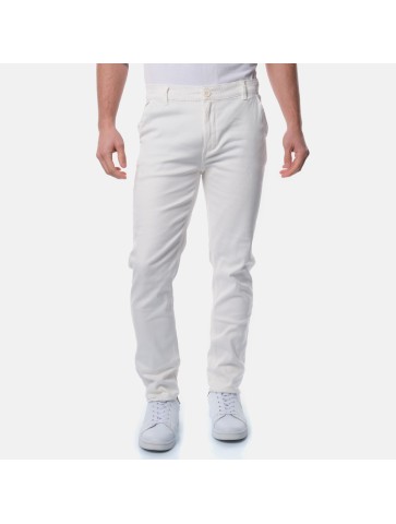 Pantalon chino KIZARU Blanc