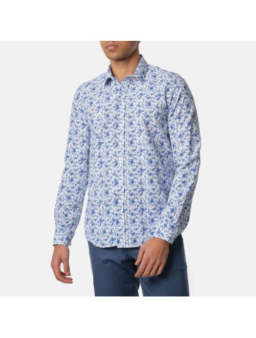 Chemise imprimée ARCANIN Navy