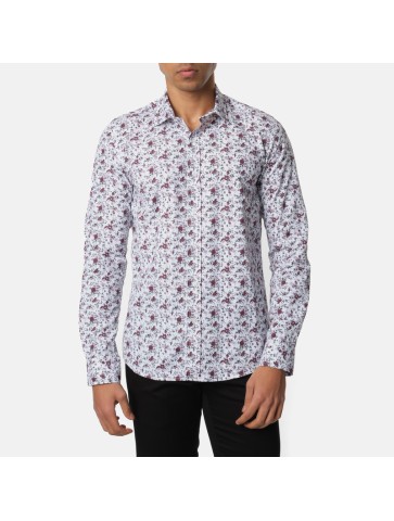 Chemise imprimée ARCANIN Gris