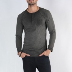 T-shirt manche longue col...