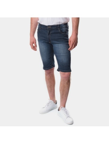Bermuda jean CHOPPER Bleu brut