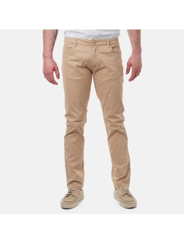 Pantalon chino YUTA Beige