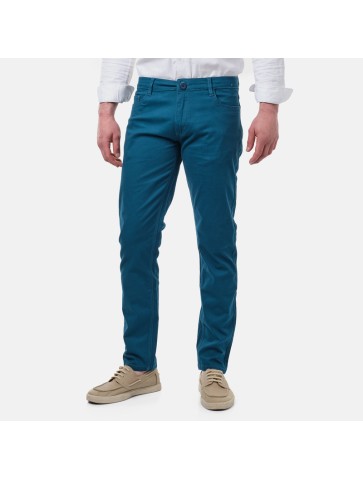 Pantalon chino YUTA Bleu
