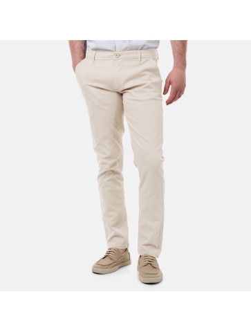 Pantalon chino RIKA Ecru