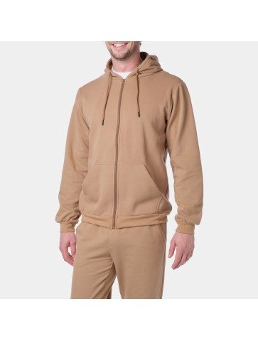 Gilet zippé à capuche...