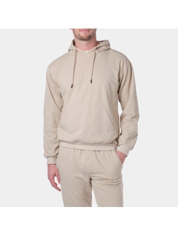 Sweat à capuche MAHITO Beige
