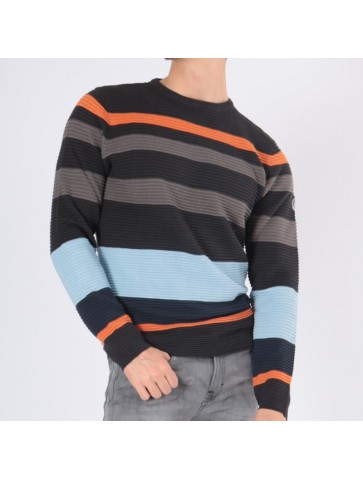 Pull col rond BICA Orange