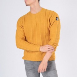 Pull col rond EIFFEL Moutarde