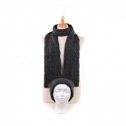 Echarpe et bonnet  CLUB Noir