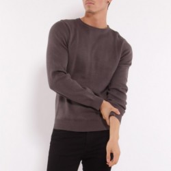 Pull col rond CARLOS Gris...