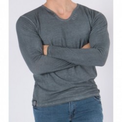 T-shirt manches longues col...