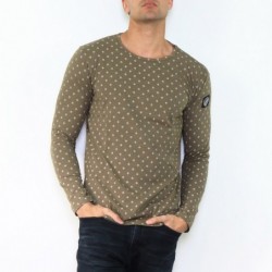 T-shirt manche longue col...