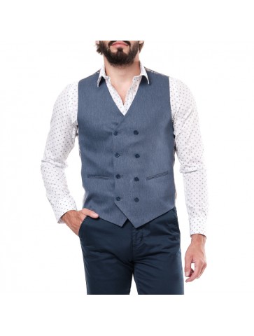 Gilet sans manche IRELIA Bleu