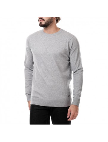 Pull col rond ARMIN gris